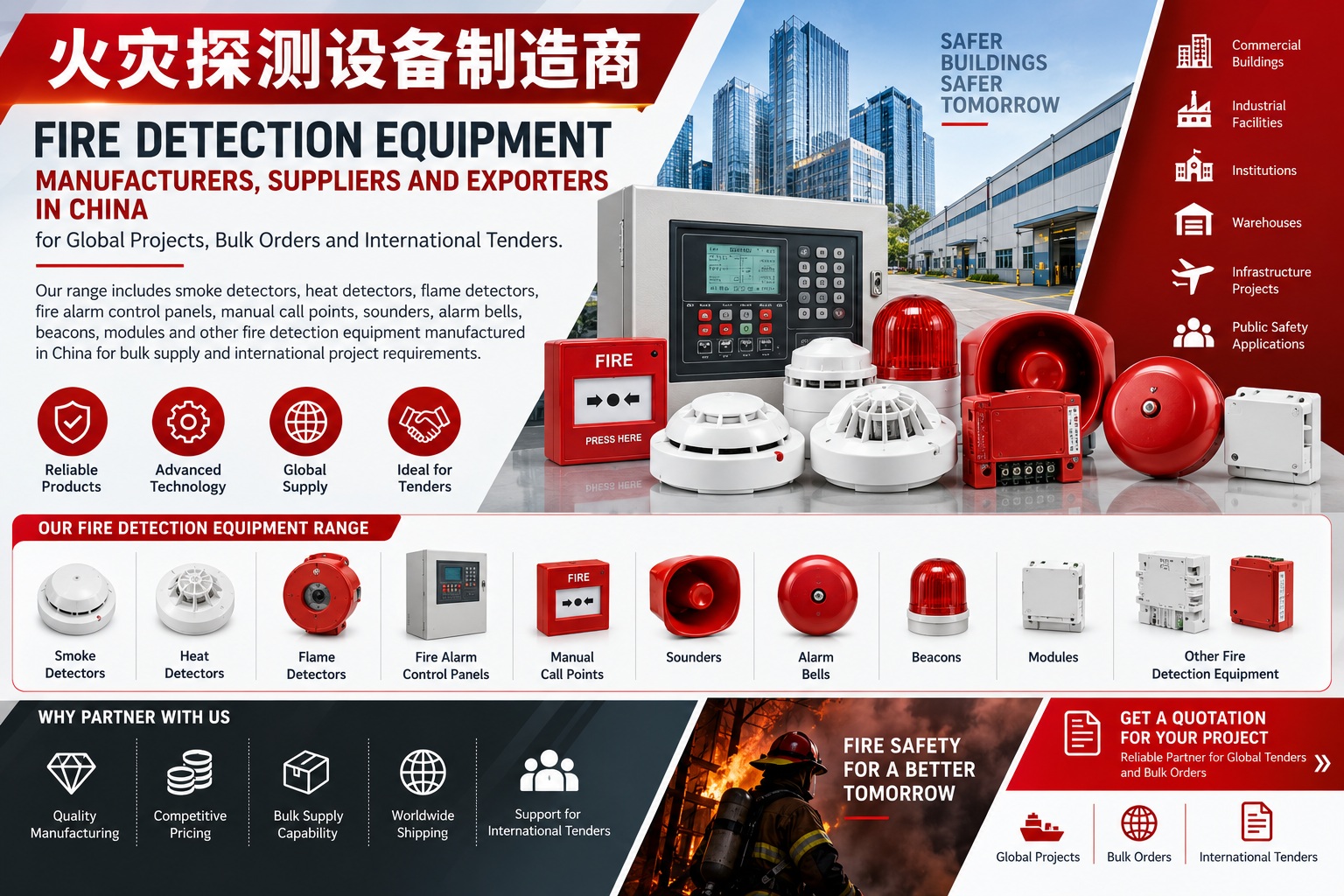 Top Fire Detection Equipment Manufactured in China: A Complete Guide for International Buyers