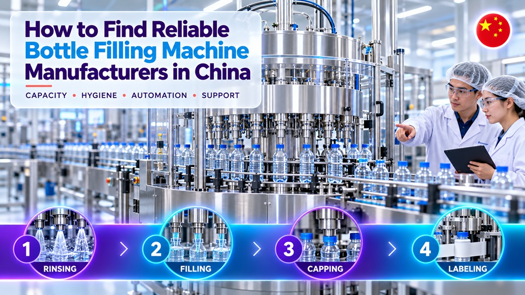 How to Find Reliable Bottle Filling Machine Manufacturers in China