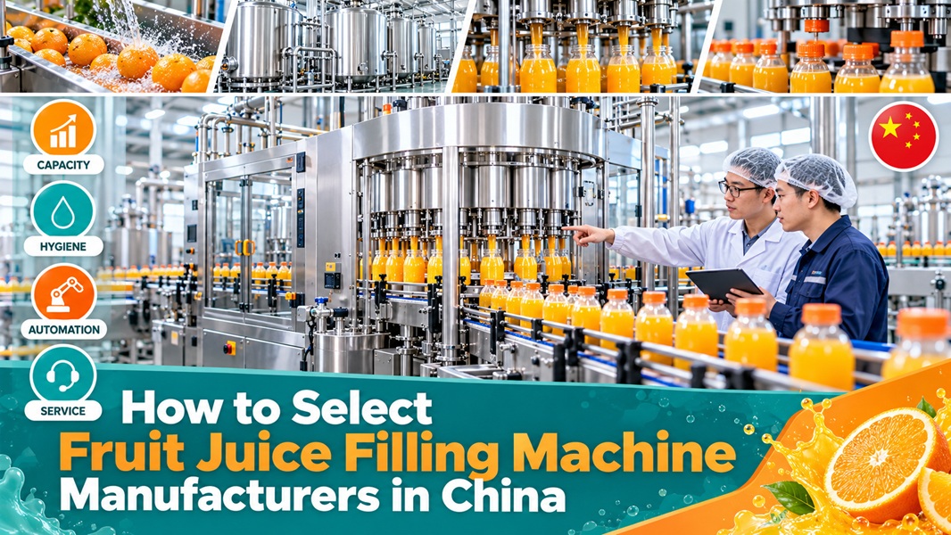 Fruit Juice Filling Machines Manufacturers in China