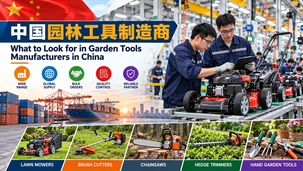 What to Look for in Garden Tools Manufacturers in China
