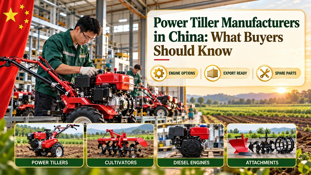 Power Tiller Manufacturers in China - What Buyers Should Know