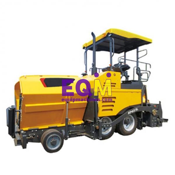 Construction 1.8-4.5m Paving Width Hydraulic Driven Wheeled Asphalt Paver