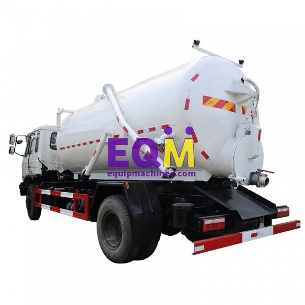 Construction 12000L Sewage Vacuum Suction Trucks