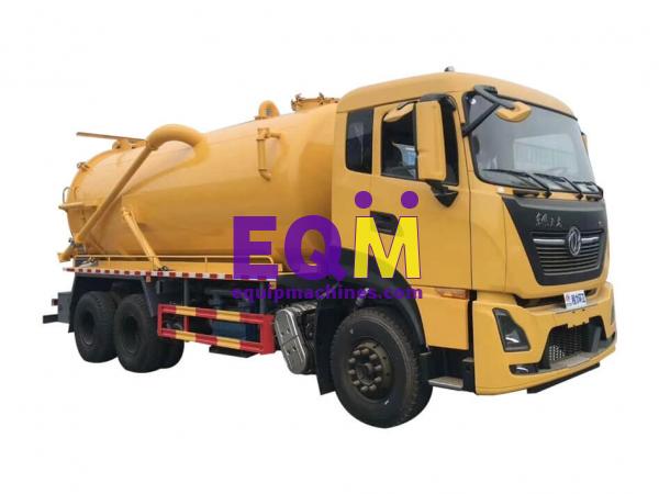 Construction 18000L Sewage Vacuum Suction Trucks