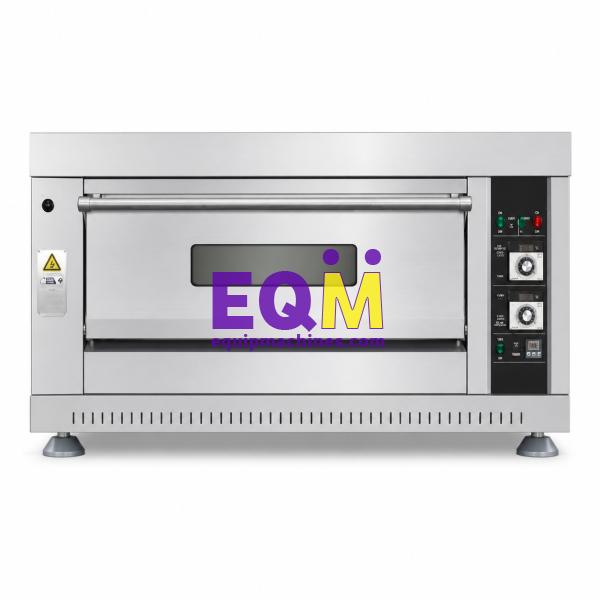 1 Deck 2 Trays Gas Deck Oven