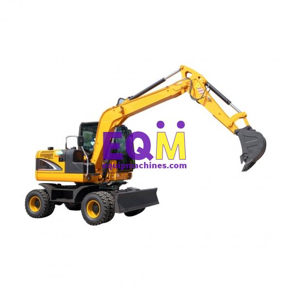 Construction 8 Ton Wheeled Excavators