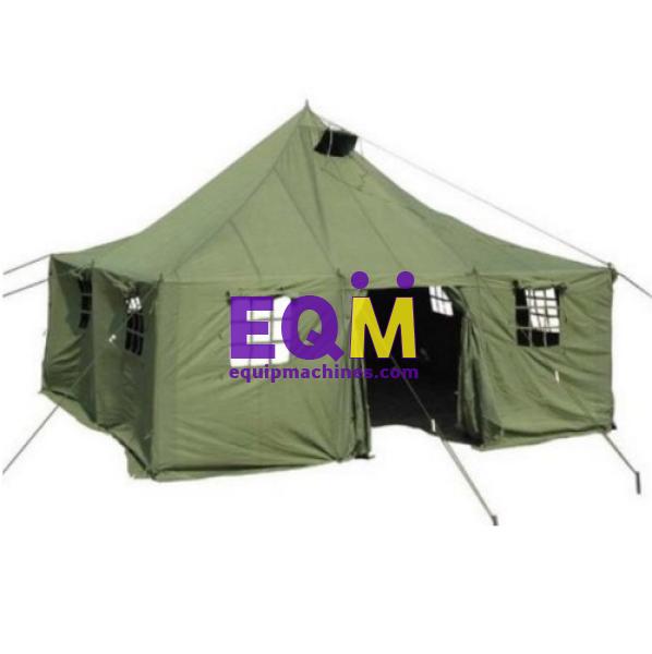 thumbnail image 2 of Painted N Scale Gauge (1:148) Military Canvas Tent - Medium Army WW2 WW1 Diorama Accessory 2 of 12