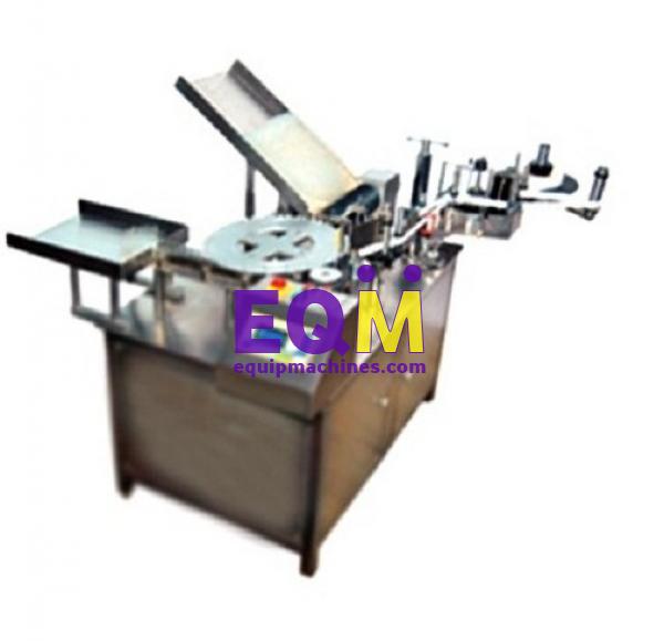 Automatic Ampoule and Vial Rotary Sticker Labeling Machine