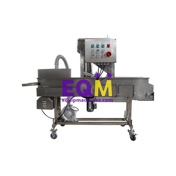 Nugget Automatic Chicken Fish Potato Breading Crumb Applicator Machine