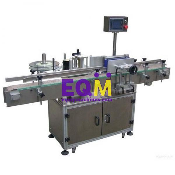 Automatic Round and Flat Bottle Sticker Labeling Machine