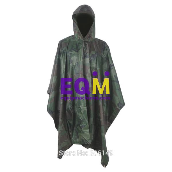 Camouflage Military Raincoat Jungle Multifunctional Poncho