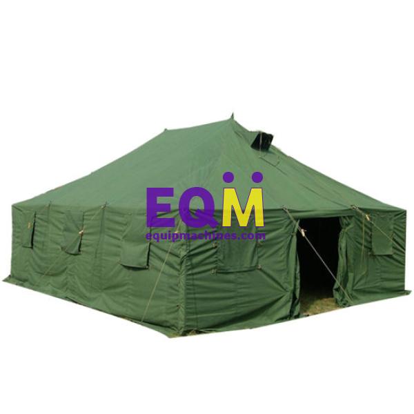 thumbnail image 2 of Painted N Scale Gauge (1:148) Military Canvas Tent - Medium Army WW2 WW1 Diorama Accessory 2 of 12