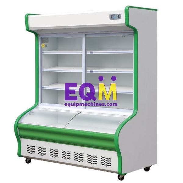 Combined Upright Refrigerator Freezer