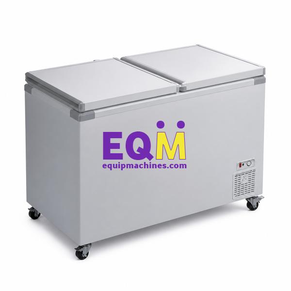 Double Door Commercial Chest Freezer