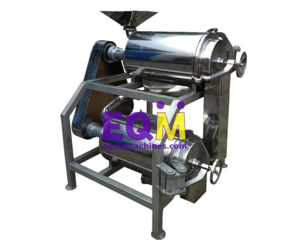 Fruit Pitting and Pulping Machine