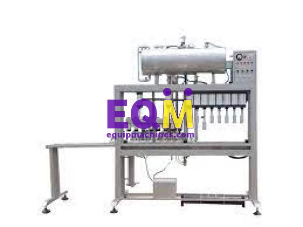 Glass Bottle Filling Machine (PLC)