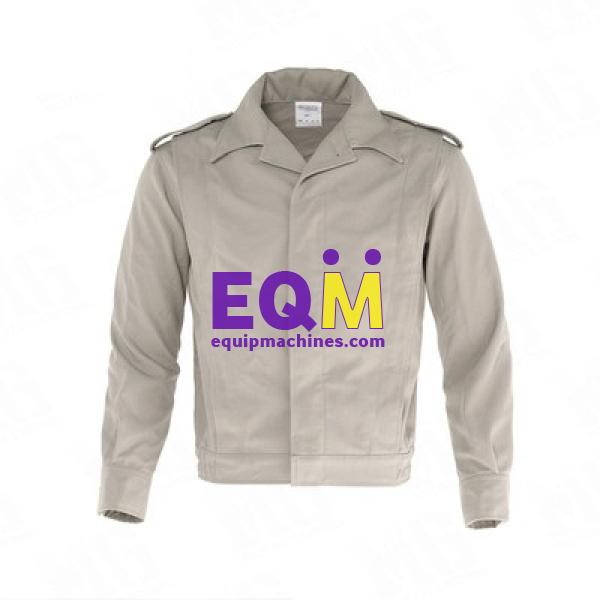 Grey Leisure Jacket Casual Style