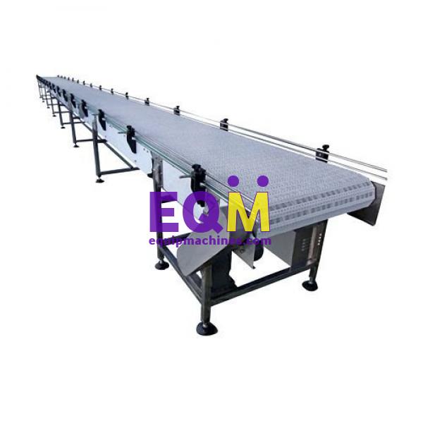 Packing L Shape SS Slat Chain Conveyor