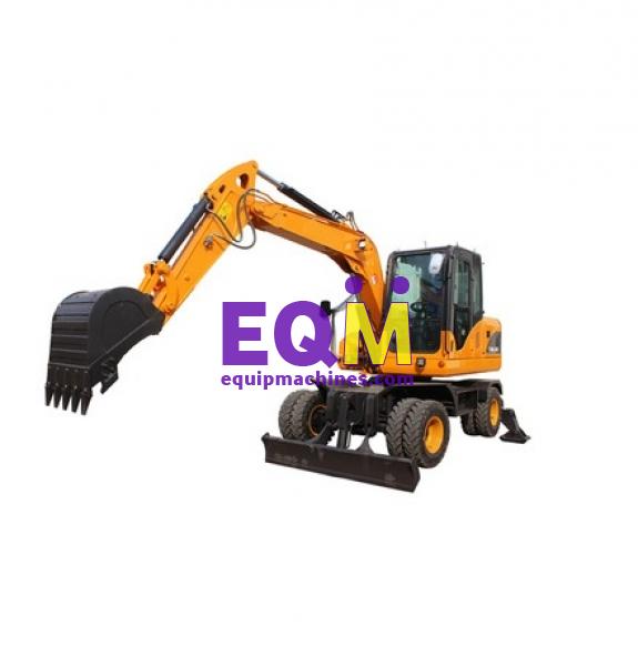 Construction Long Boom Wheel Excavators