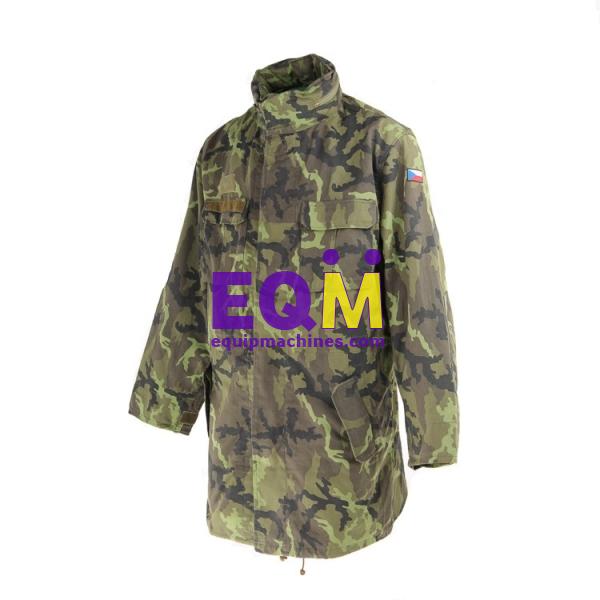 Long Style Multi Pockets Camoufalge Army Winter Coat