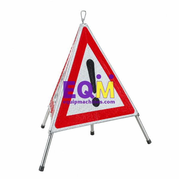 Reflective Pop-up Tripod Sign