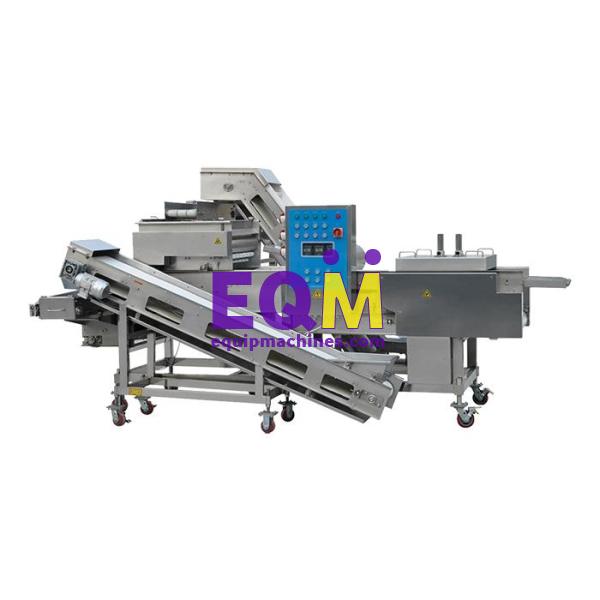 Nugget Seafood Fish Fillet Fresh Crumbs Breading Machine Applicator