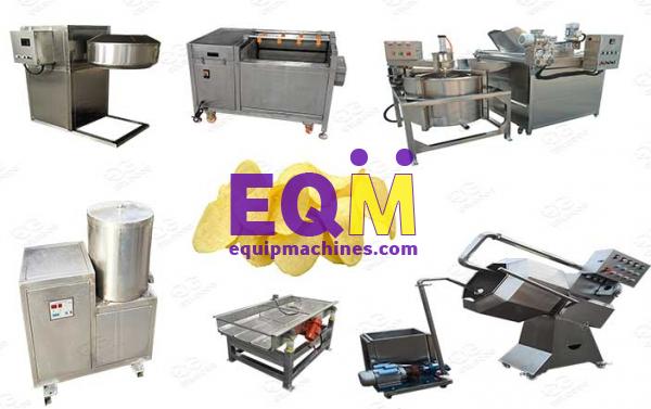 Semi Automatic Potato Chips Production Line