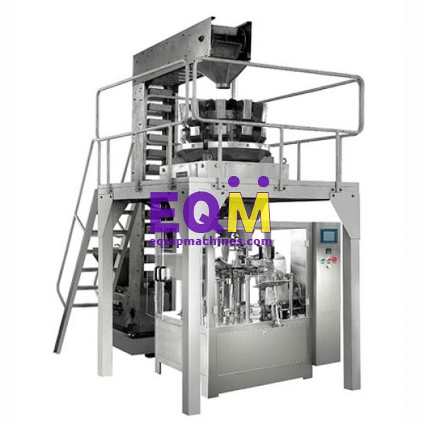 Solid Rotary Pouch Packaging Line