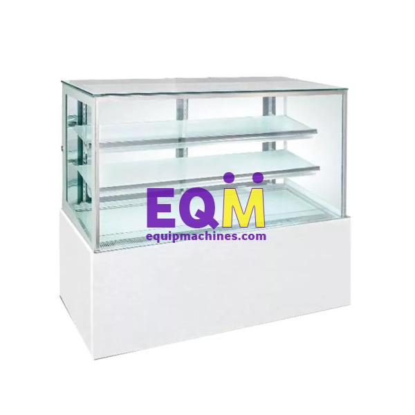 Straight Glass Cake Display Freezer Showcase Cabinet