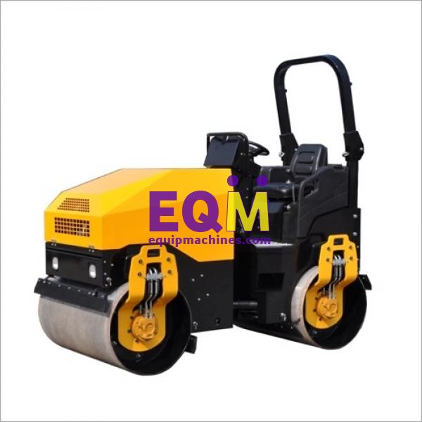 Construction Tandem Drum Full Hydraulic Driven 3 Ton Vibratory Road Roller