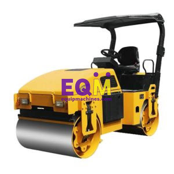 Construction Tandem Drum Full Hydraulic Driven 8 Ton Vibratory Road Roller