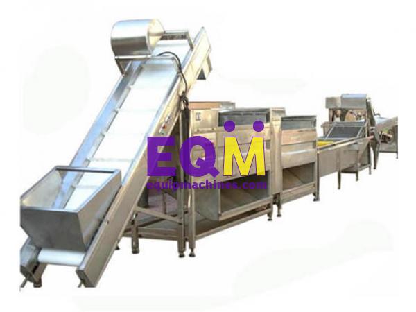 Vegetable Washing Peeling Processing Line