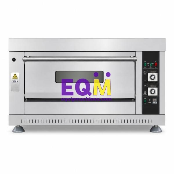 1 Deck 2 Trays Gas Deck Oven