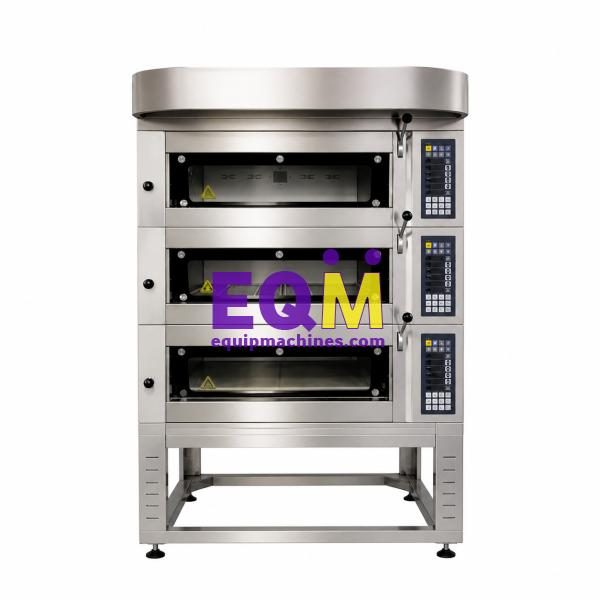 3 Deck 6 Trays Bread Gas Oven