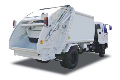 Construction 5m3 Garbage Compactor Trucks