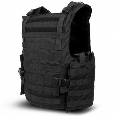 Army Military 6.5kg Side Opening Military Grade Bulletproof Vest With Foam Padded Shoulder Straps