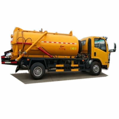 Construction 6000L Sewage Vacuum Suction Trucks