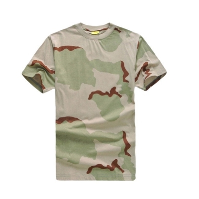 Cotton O-neck Military Men Custom T Shirt