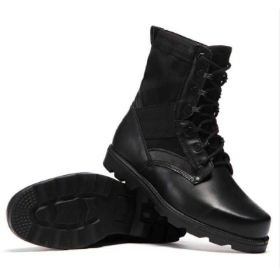 Fashion Pu Leather Men Ankle Footwear Tactical Boots