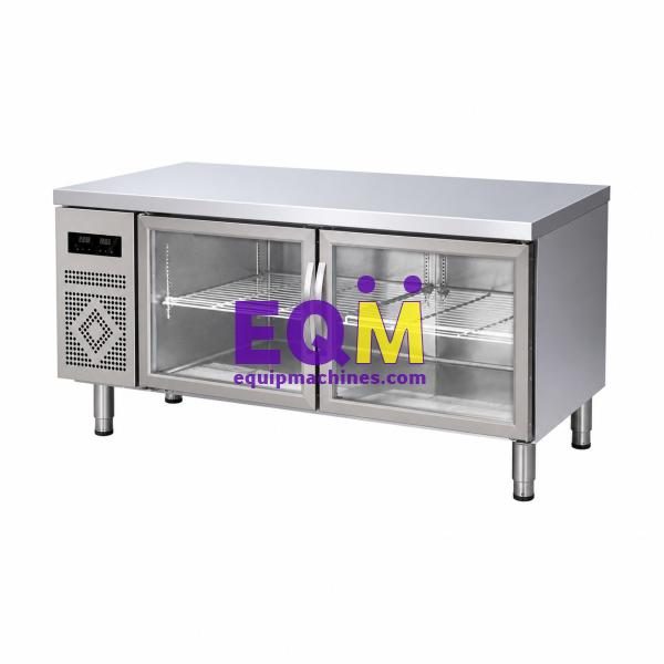 Glass-Door Workbench Fridge