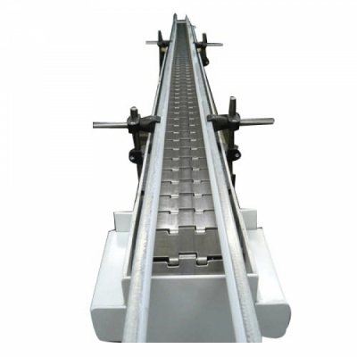 Packing Plastic and Stainless Steel Slat Chain Conveyor