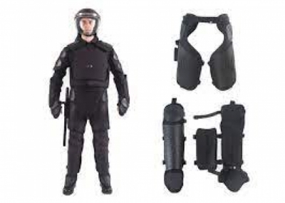 Army Military Security Anti Riot Armour Anti - Impact Fire Retardant Material For Incendiary Attacks